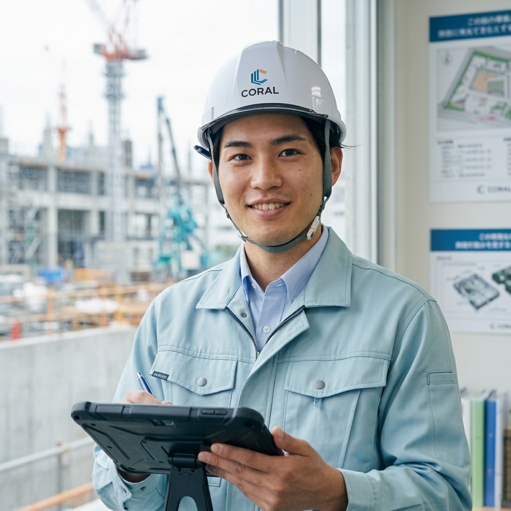 CORAL建設 社員インタビュー｜施工管理・入社4年目 T.Yさん