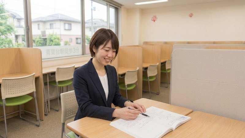 春期講習で個別に解説する講師