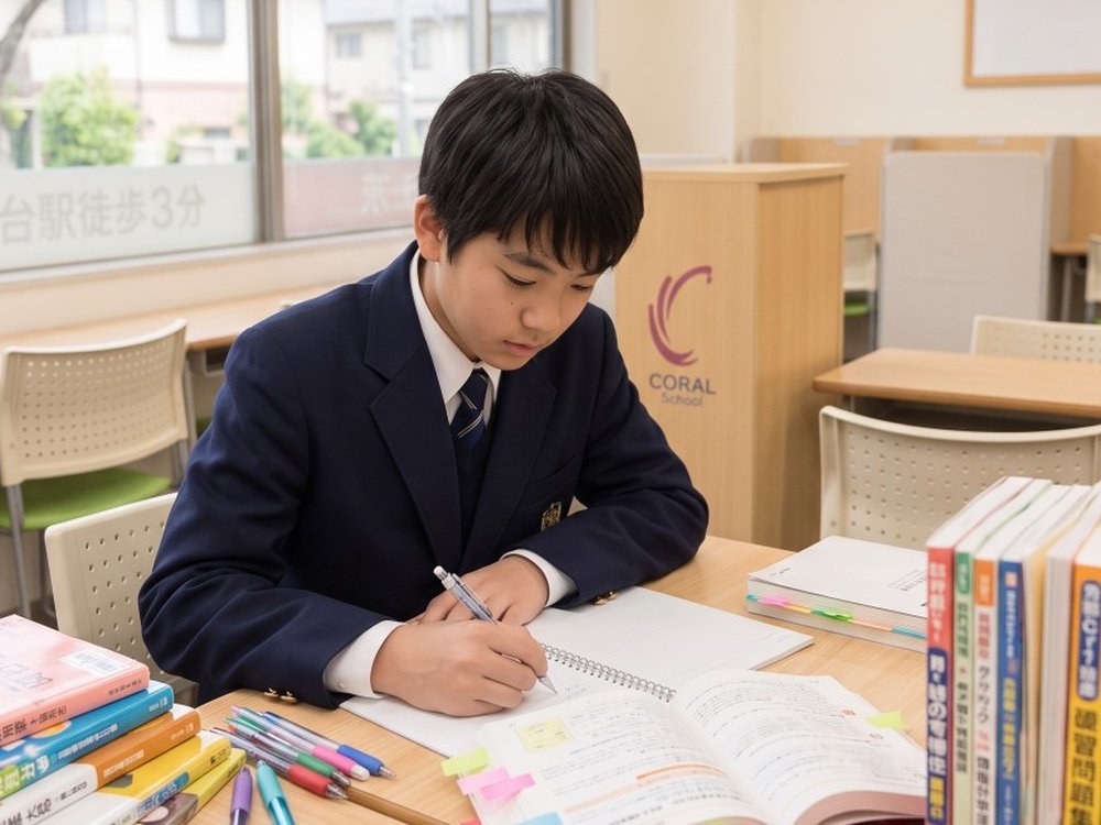 中学生コースの学習イメージ