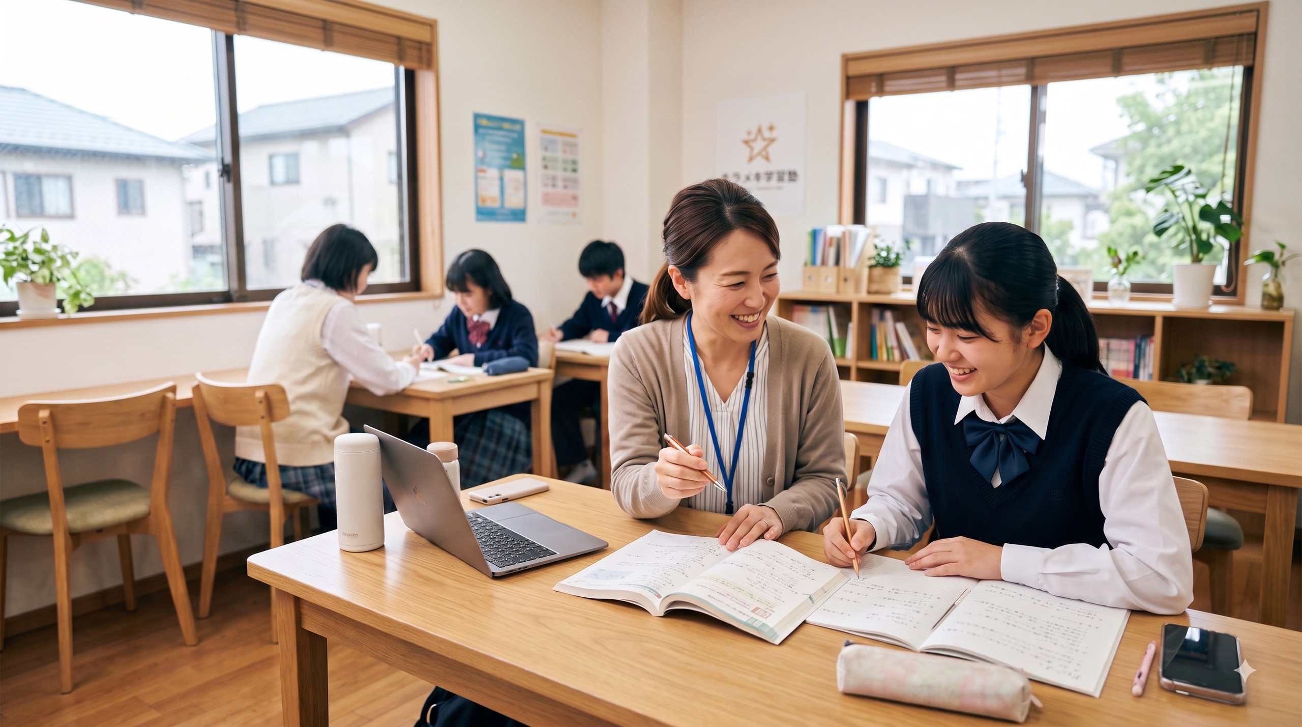 CORAL School 青葉台の学習塾 - 個別指導と受験対策のメインビジュアル